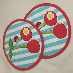 🏠 🍒 Ritz Round Cherry Pot Holders
